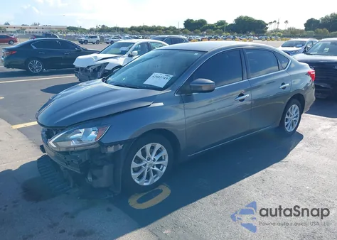 2018 Nissan Sentra Sv из США, поврежденный, VIN 3N1AB7APXJL615231